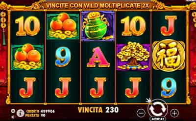 Master Chen’s Fortune vincita