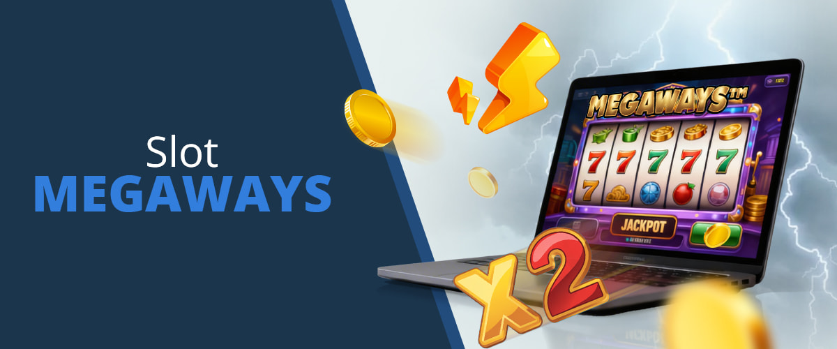 Slot Megaways e immagine dei rulli di una slot machine
