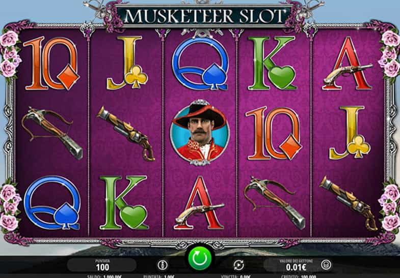 Musketeer slot gratis: la demo