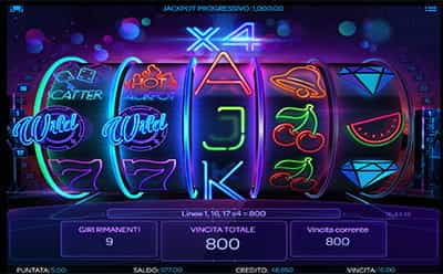 Neon Reels giri gratis