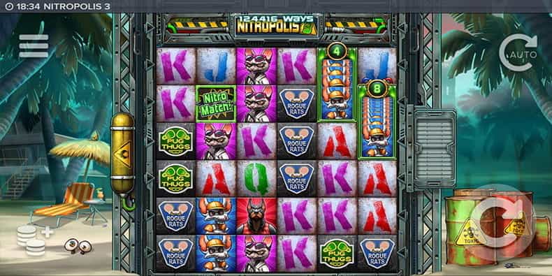 The Nitropolis 3 Slot Demo Game