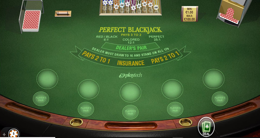 Perfect Blackjack, sviluppato da Playtech