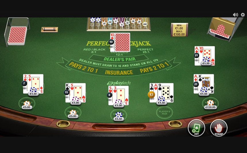 La funzione Split in Perfect Blackjack