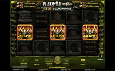 Platoon Wild giro bonus