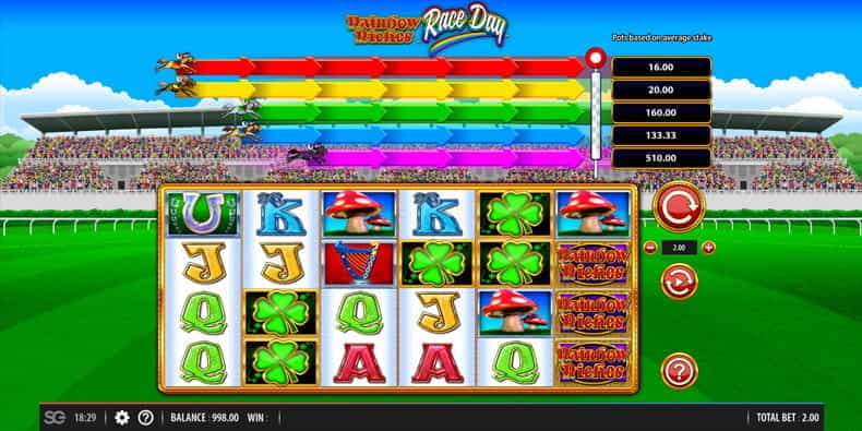 The Rainbow Riches Race Day Slot Demo Game