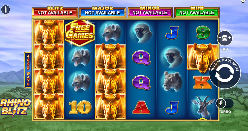 Rhino Blitz gratis: la demo