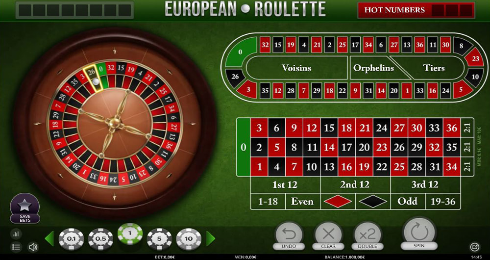 La Roulette Europea in versione RNG sviluppata da iSoftBet
