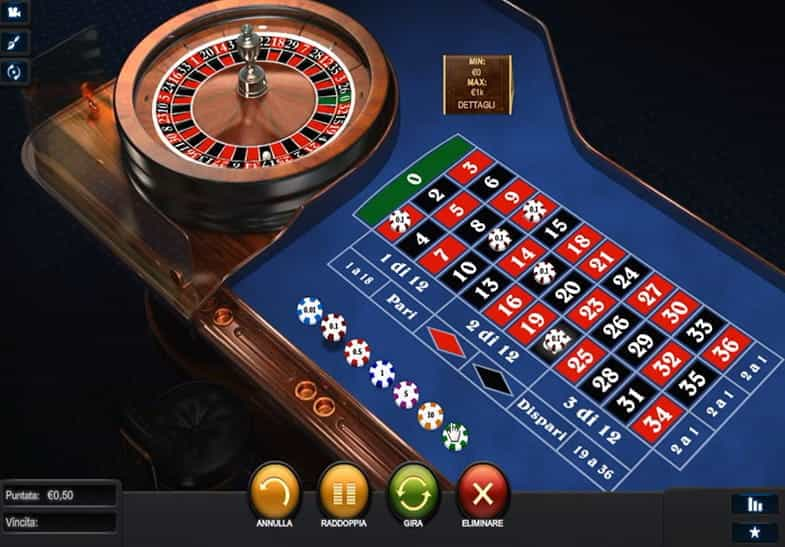 La versione demo di Roulette Pro Premium