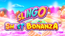 Il logo di Slingo Sweet Bonanza
