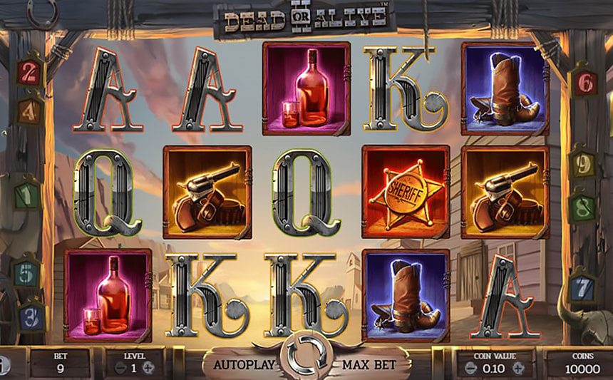 La slot buy bonus Dead or Alive.