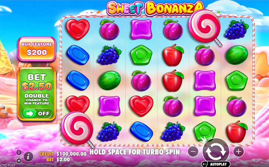 La slot bonus buy Sweet Bonanza.