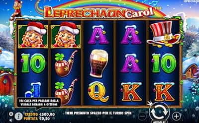 La slot machine Leprechaun Carol di Pragmatic Play.