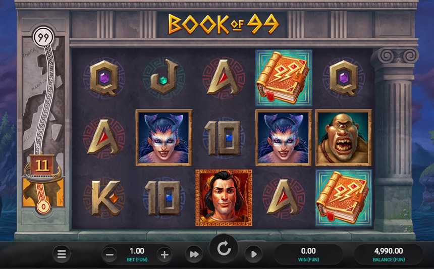 La slot libro Book of 99 di Relax Gaming.