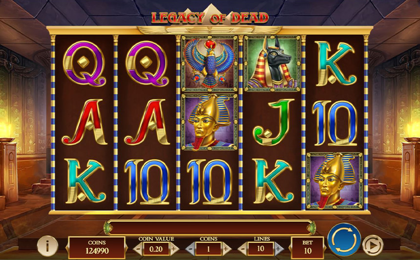La slot libro Legacy of Dead.