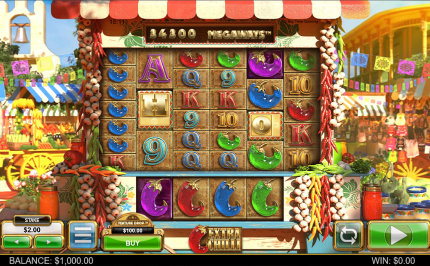 La slot Extra Chilli Megaways