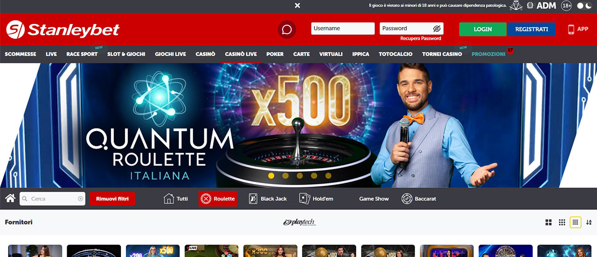 Una panoramica dei giochi di roulette di Stanleybet