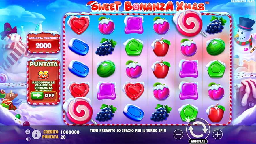 Sweet Bonanza Xmas gratis: la demo