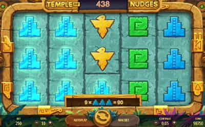 Temple of Nudges giro bonus