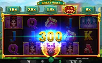 The Great Wall giro bonus