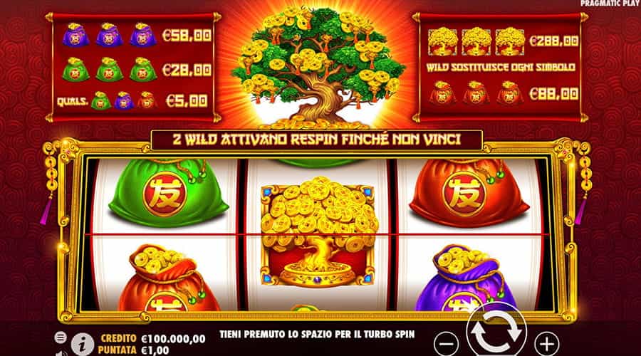 Tree of Riches gratis: la demo