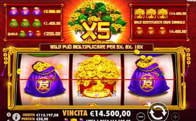 Tree of Riches vincita