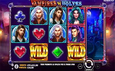 Vampires vs Wolves giri gratis