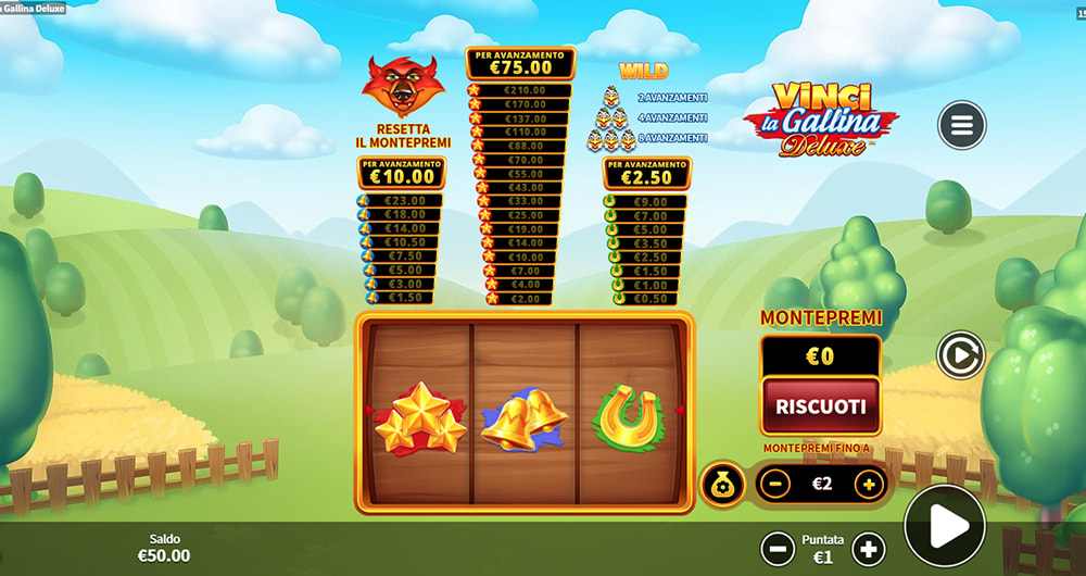 Vinci la Gallina Deluxe gratis: la demo