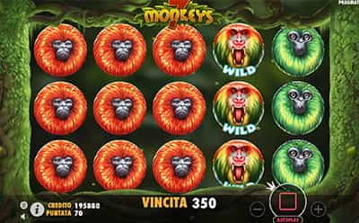7 Monkeys giro bonus