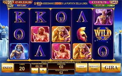 La slot machine Age of the Gods: la mitica slot proposta dal casinò William Hill.
