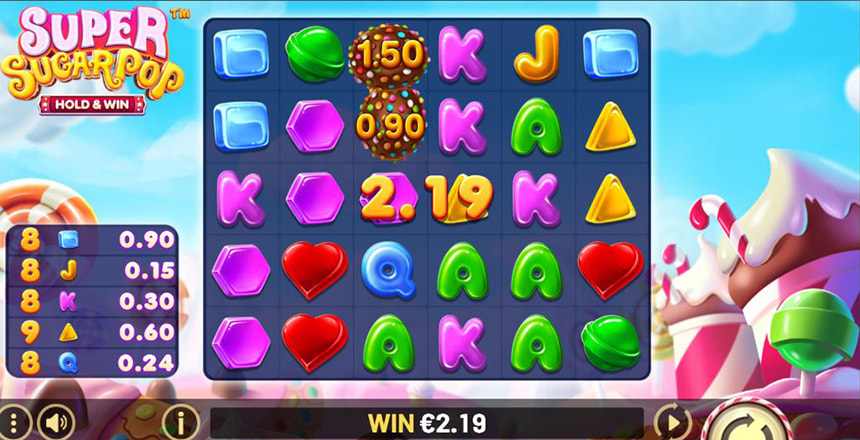 La slot Super Sugar Pop di Betsoft.