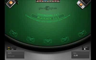 Un blackjack mobile di Gioco Digitale casinò.