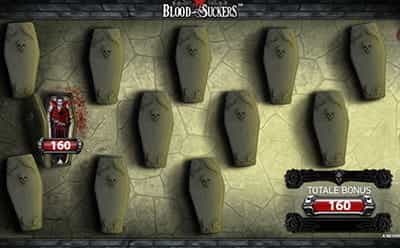  La funzione speciale cosiddetta Bonus Game della slot Blood Suckers.