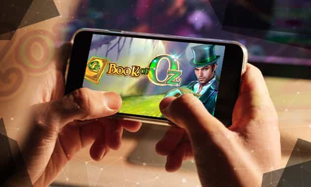  Slot Book of Oz, sviluppata da Microgaming