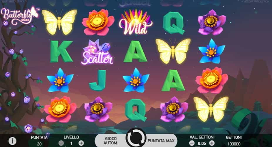 Butterfly Staxx gratis: la demo