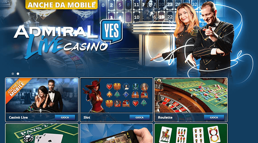 admiralyes casino live