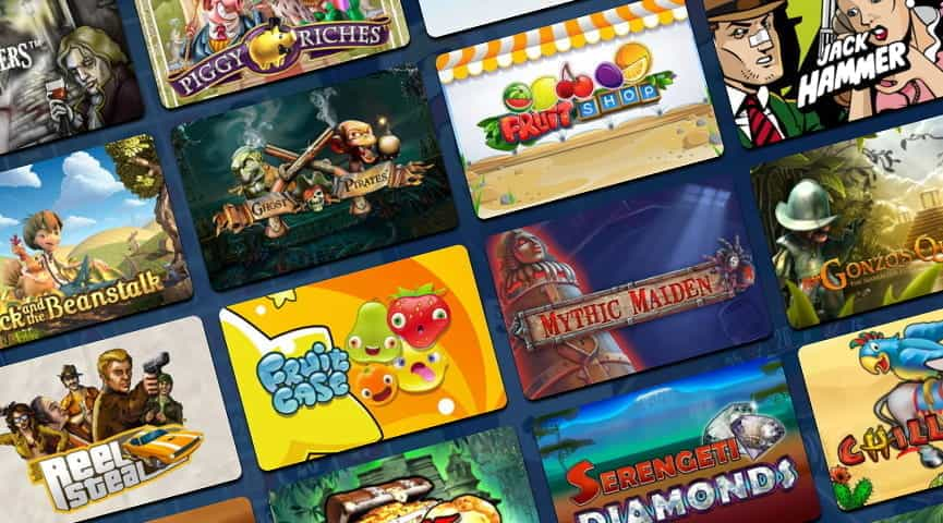 Il catalogo giochi del casinò Betnero