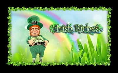 Credits della slot Irish Riches di Random Logic.