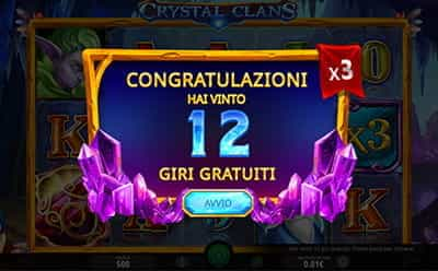 Crystal Clans giri gratis