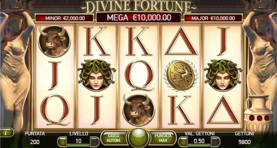 Divine Fortune gratis: la demo