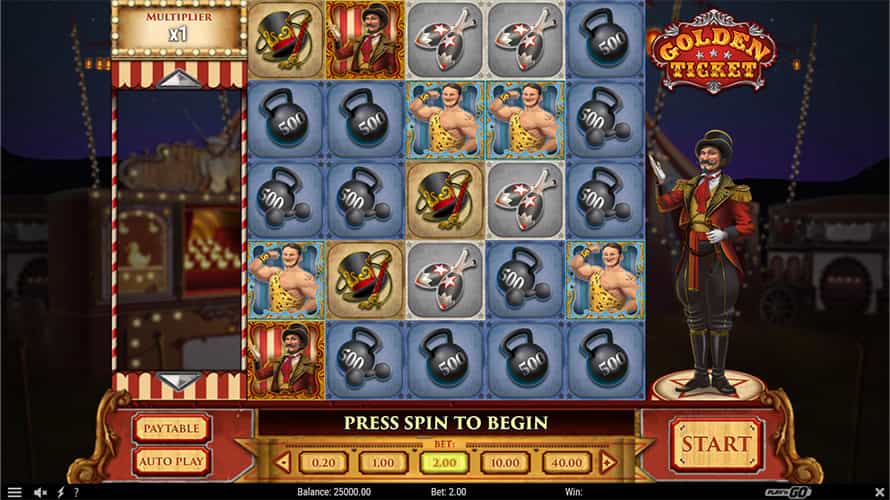 Golden Ticket gratis: la demo