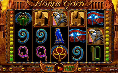 Horus Gold su Hard Rock Casino