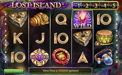 Slot Lost Island: una delle slot preferite su Unibet