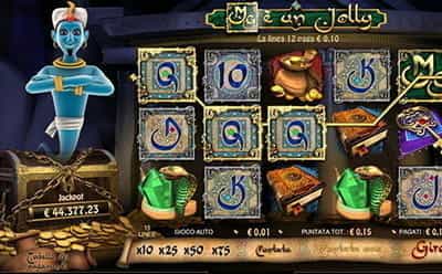 La famosa slot Millionaire Genie su 888casino