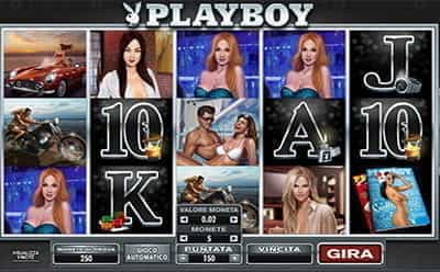 La slot Playboy del casinò Betway