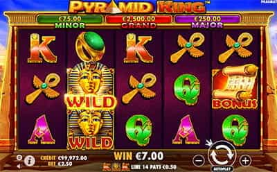 Pyramid King giro bonus