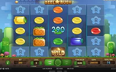 Reel Rush su mobile