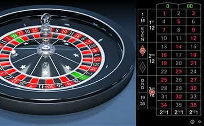 Una roulette mobile di Pokerstars casinò