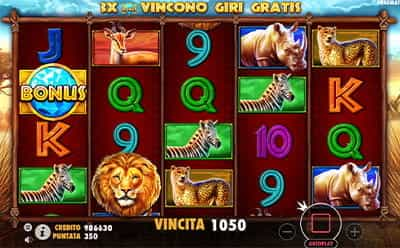 Safari King giri gratis