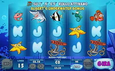 Il simbolo della slot Wacky Waters che regala il bonus.