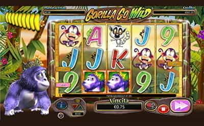 Il simbolo Wild presente sulla slot Gorilla Go Wild.